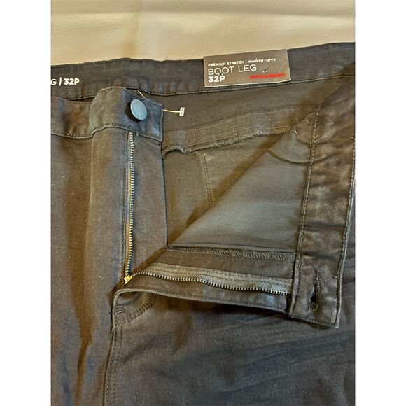 Avenue‎ Women's Petites Black Bootcut Denim Pants 32 NWT - Picture 7 of 13
